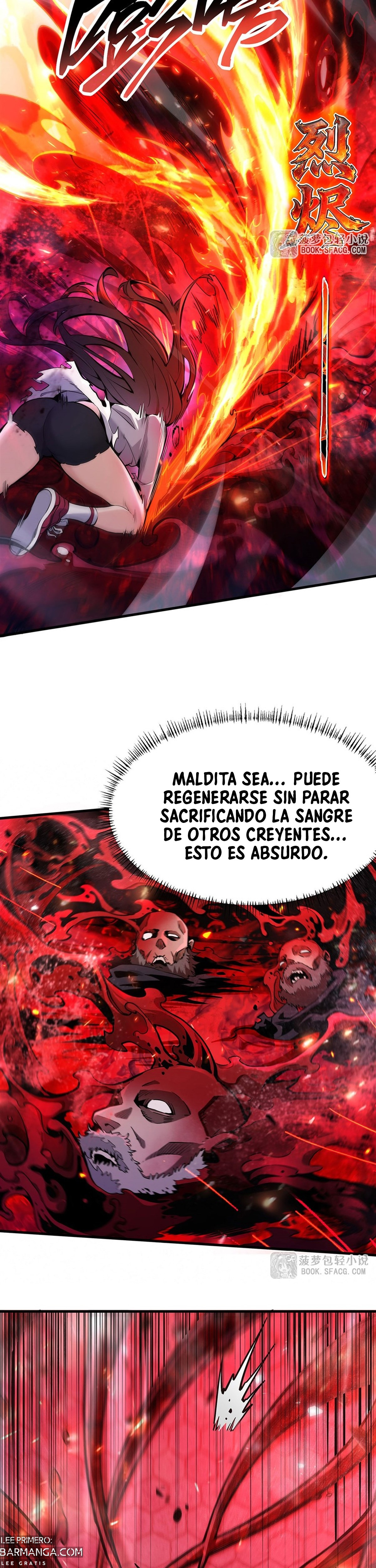El villano rubio de la novela de la protagonista femenina quiere ser feliz Capitulo 64 página 7