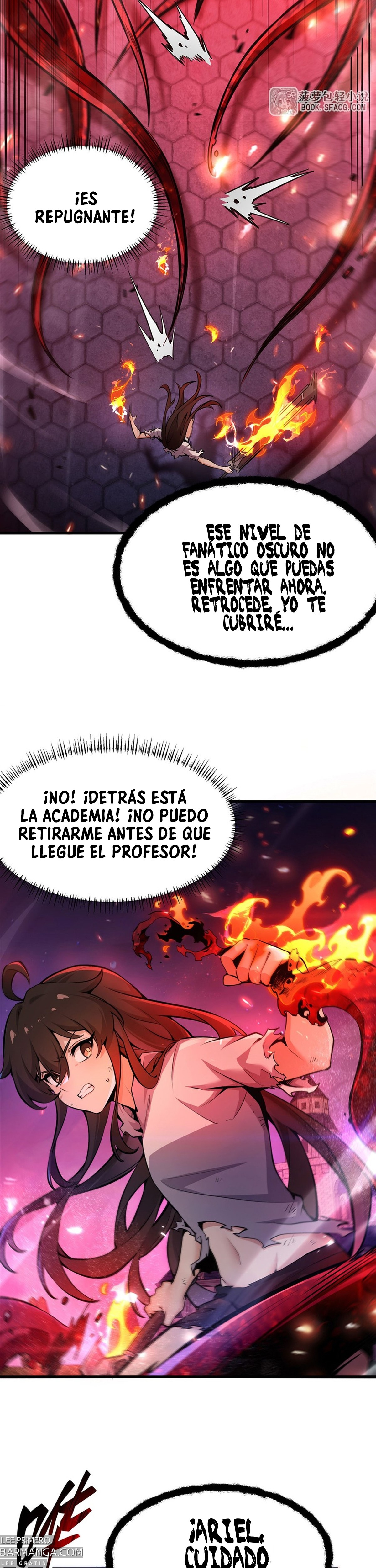 El villano rubio de la novela de la protagonista femenina quiere ser feliz Capitulo 64 página 8