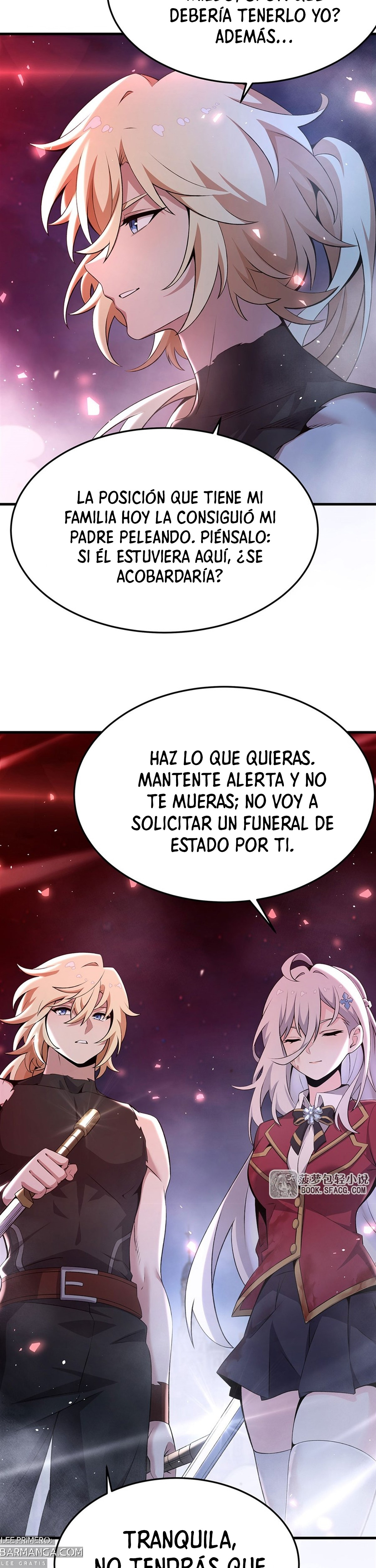 El villano rubio de la novela de la protagonista femenina quiere ser feliz Capitulo 65 página 12