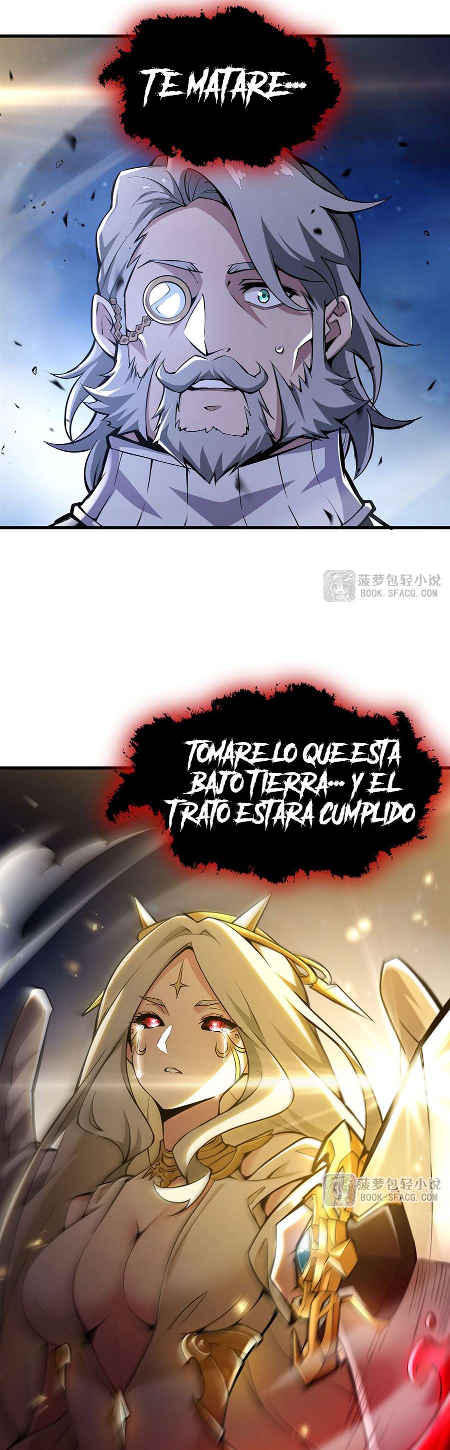 El villano rubio de la novela de la protagonista femenina quiere ser feliz Capitulo 66 página 25