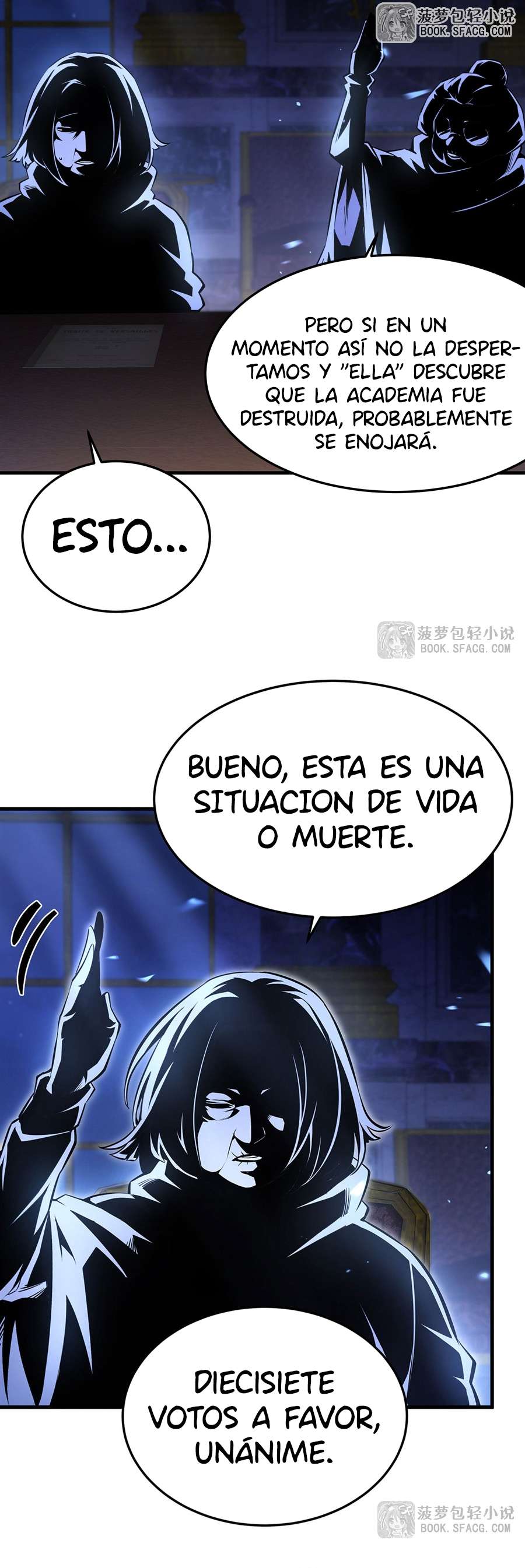 El villano rubio de la novela de la protagonista femenina quiere ser feliz Capitulo 67 página 21