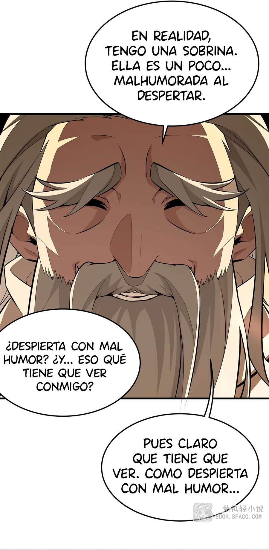 El villano rubio de la novela de la protagonista femenina quiere ser feliz Capitulo 67 página 34