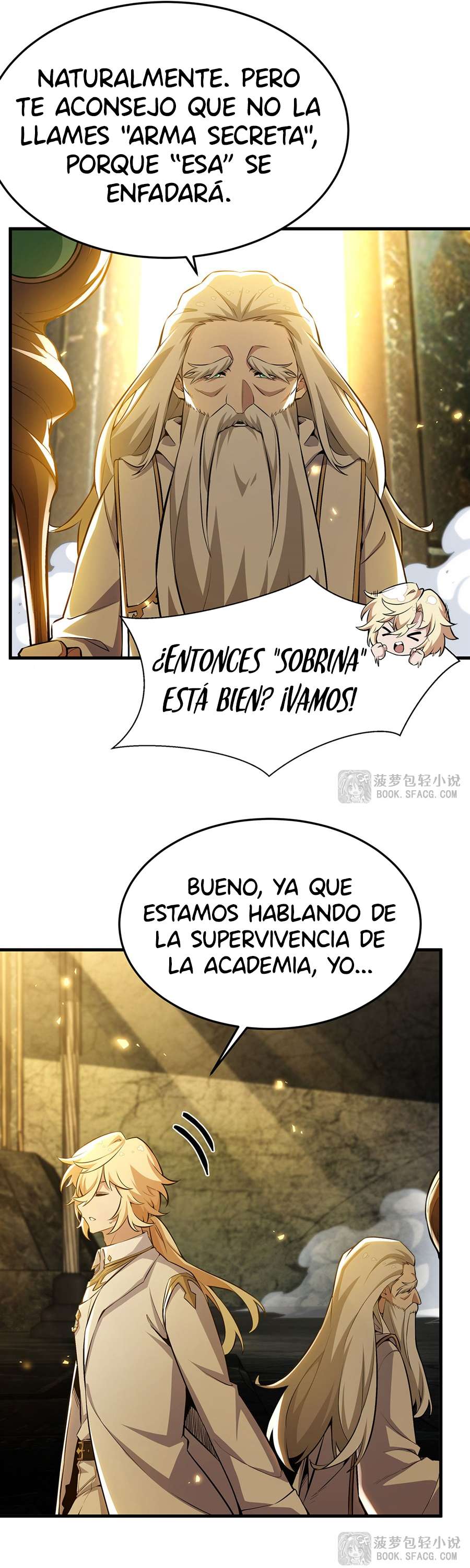 El villano rubio de la novela de la protagonista femenina quiere ser feliz Capitulo 68 página 17