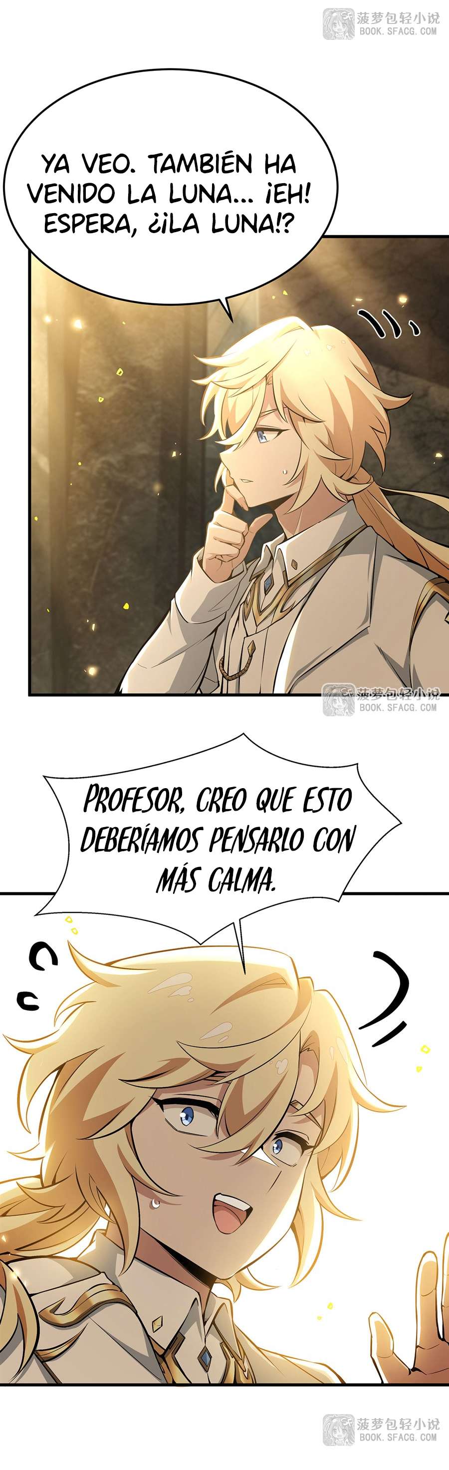 El villano rubio de la novela de la protagonista femenina quiere ser feliz Capitulo 68 página 20