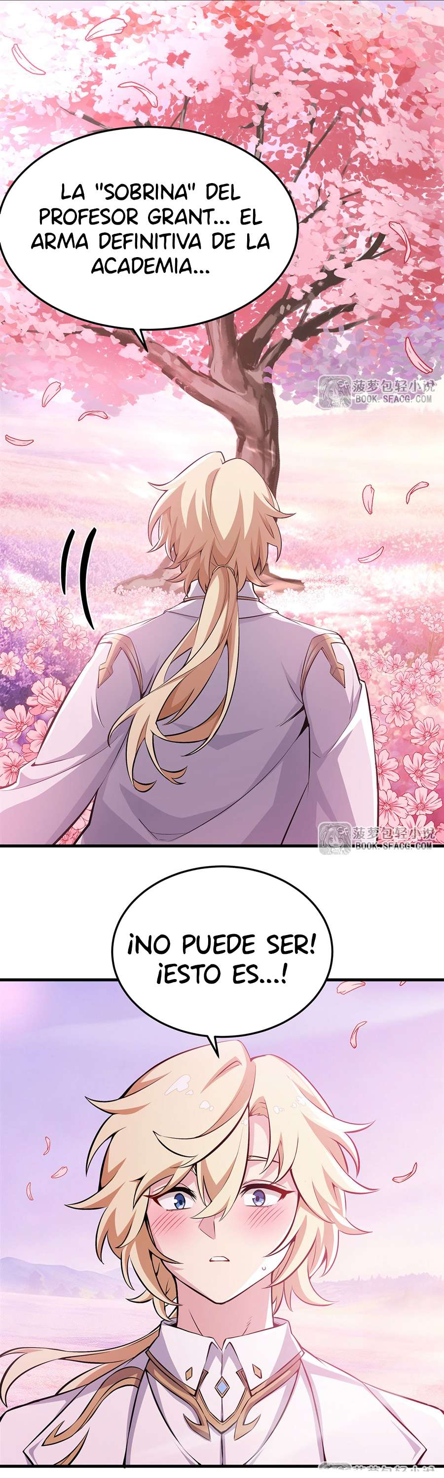 El villano rubio de la novela de la protagonista femenina quiere ser feliz Capitulo 68 página 25