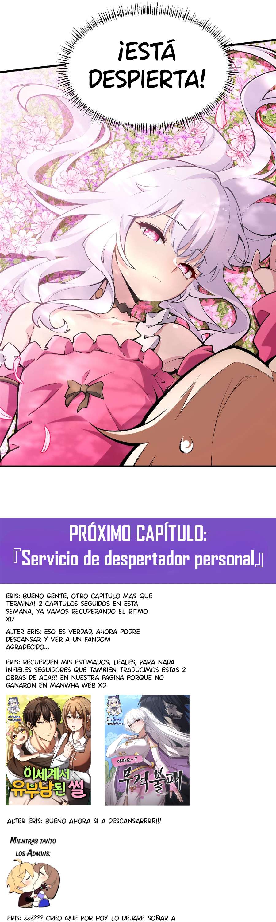 El villano rubio de la novela de la protagonista femenina quiere ser feliz Capitulo 68 página 27