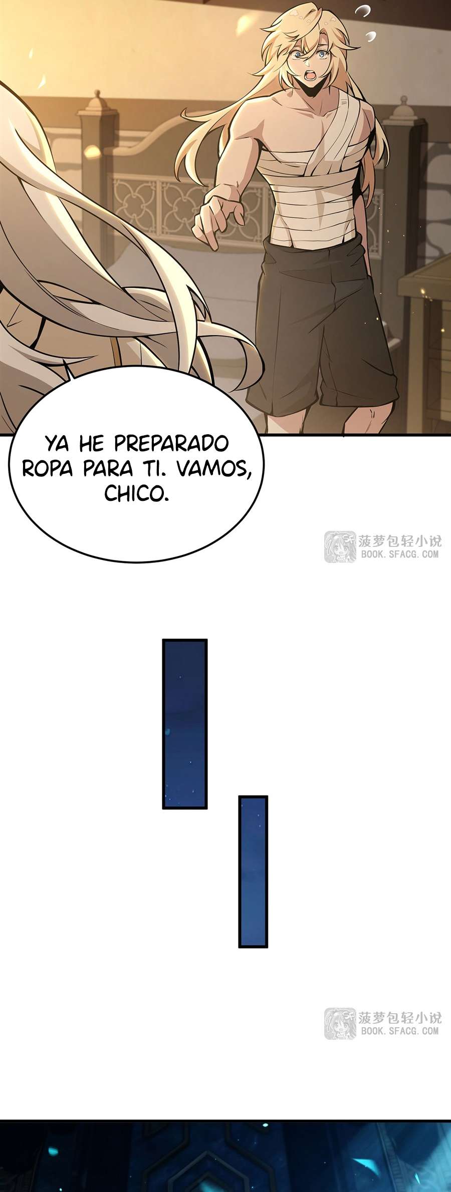 El villano rubio de la novela de la protagonista femenina quiere ser feliz Capitulo 68 página 5