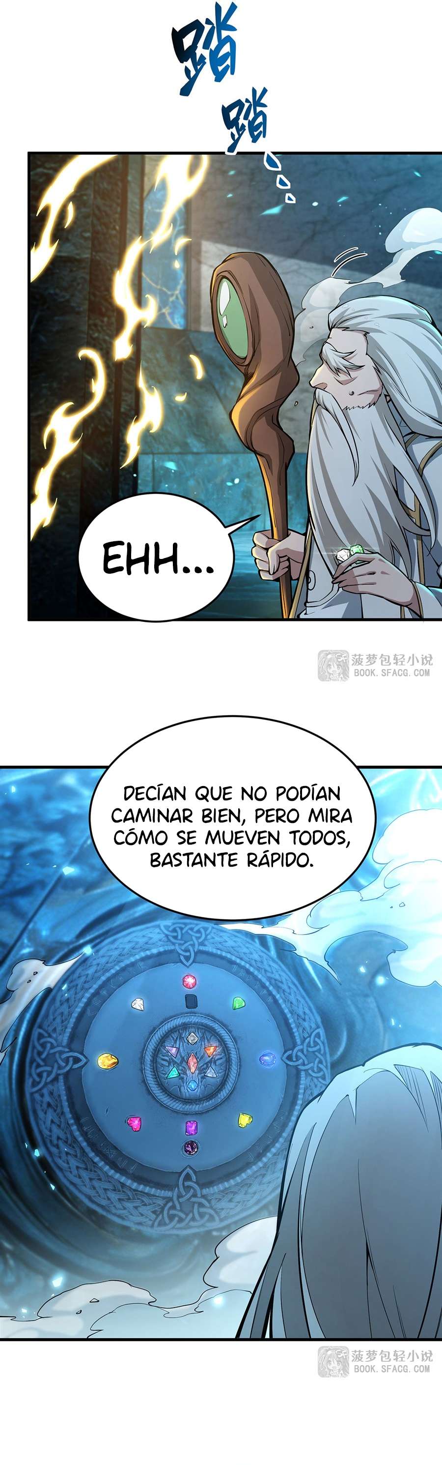 El villano rubio de la novela de la protagonista femenina quiere ser feliz Capitulo 68 página 9