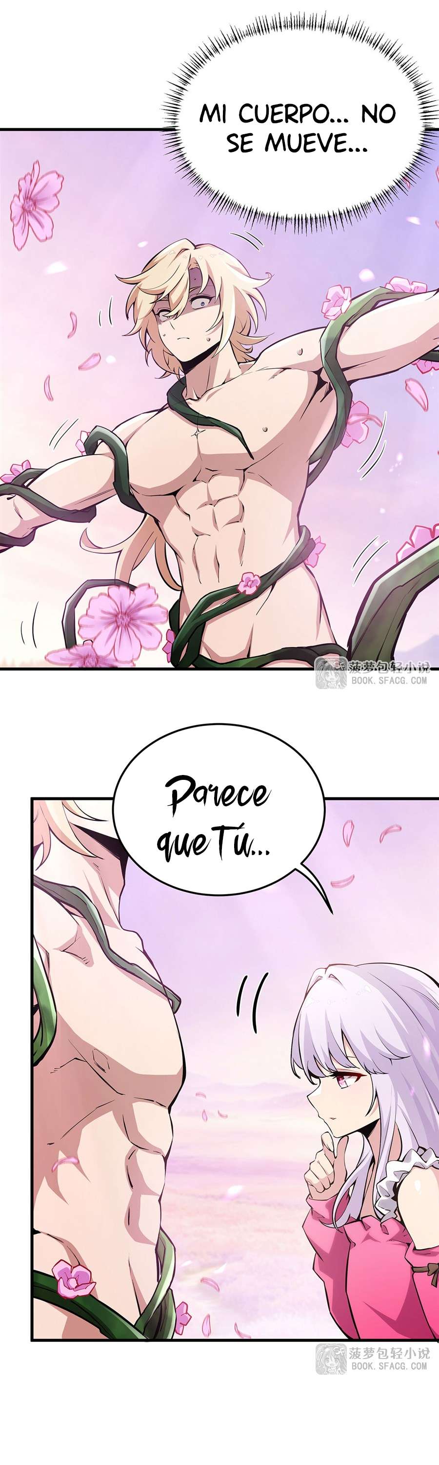 El villano rubio de la novela de la protagonista femenina quiere ser feliz Capitulo 69 página 11