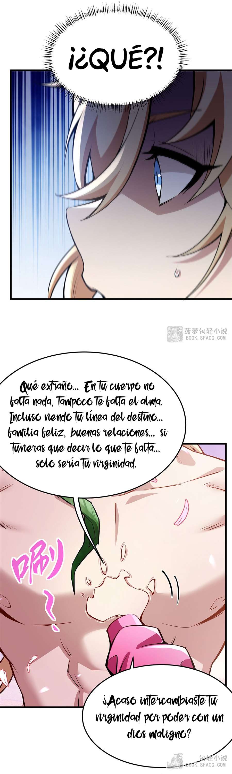 El villano rubio de la novela de la protagonista femenina quiere ser feliz Capitulo 69 página 13