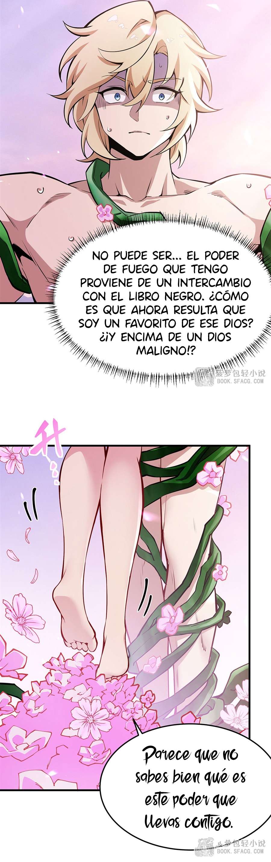 El villano rubio de la novela de la protagonista femenina quiere ser feliz Capitulo 69 página 15