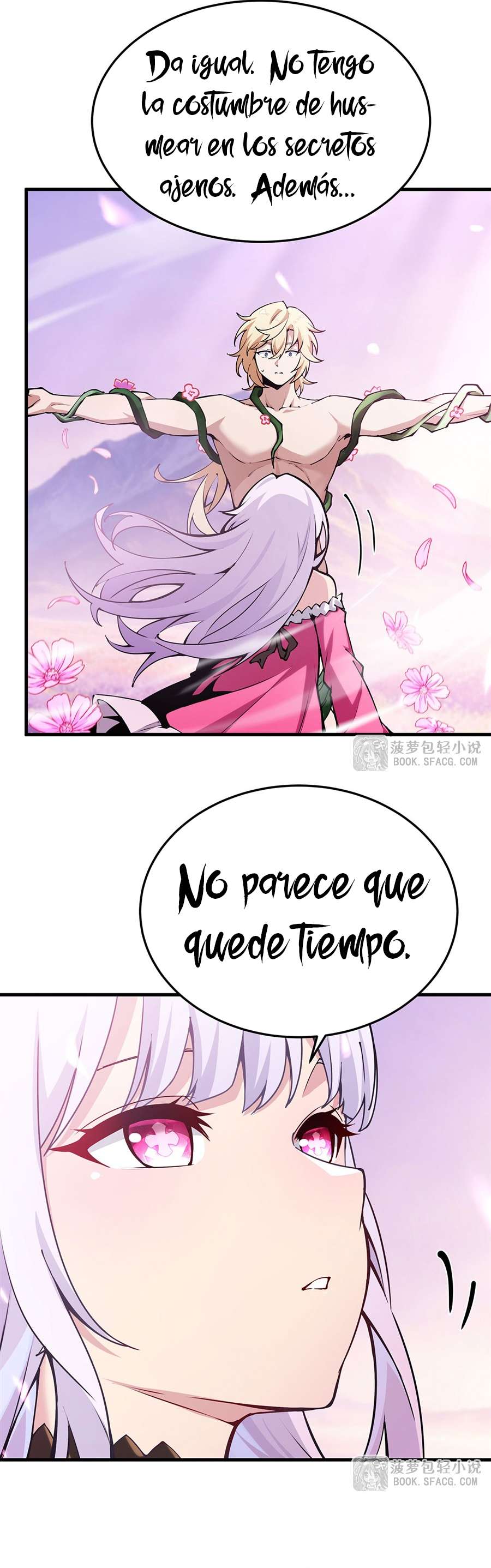 El villano rubio de la novela de la protagonista femenina quiere ser feliz Capitulo 69 página 17