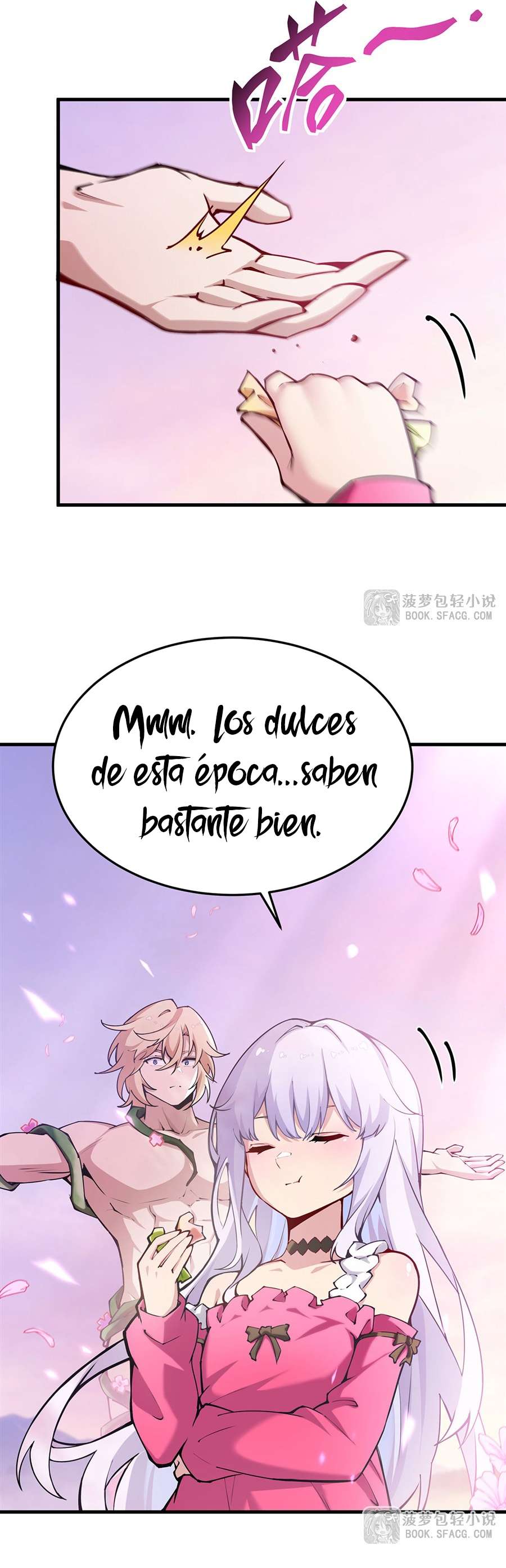 El villano rubio de la novela de la protagonista femenina quiere ser feliz Capitulo 69 página 18