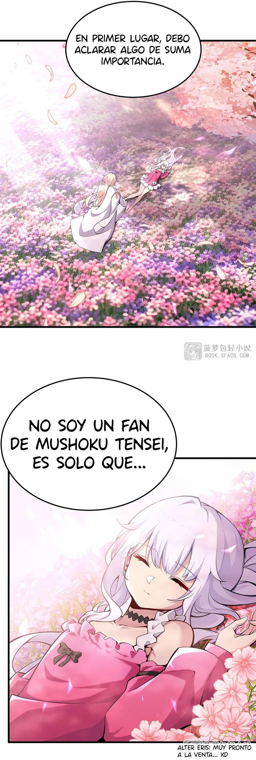 El villano rubio de la novela de la protagonista femenina quiere ser feliz Capitulo 69 página 2