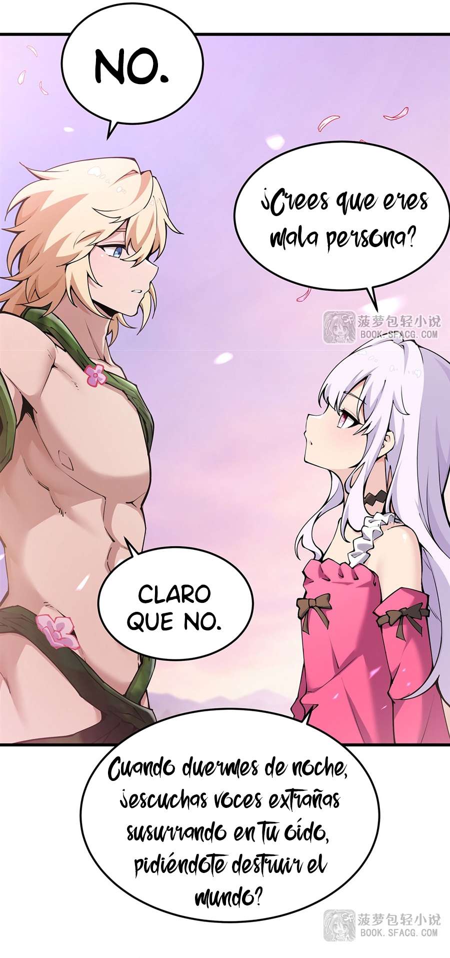 El villano rubio de la novela de la protagonista femenina quiere ser feliz Capitulo 69 página 22