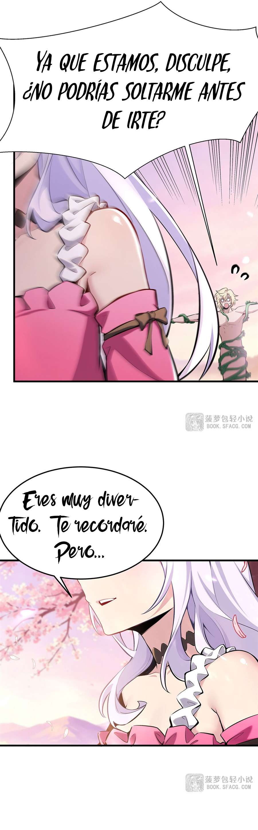El villano rubio de la novela de la protagonista femenina quiere ser feliz Capitulo 69 página 27