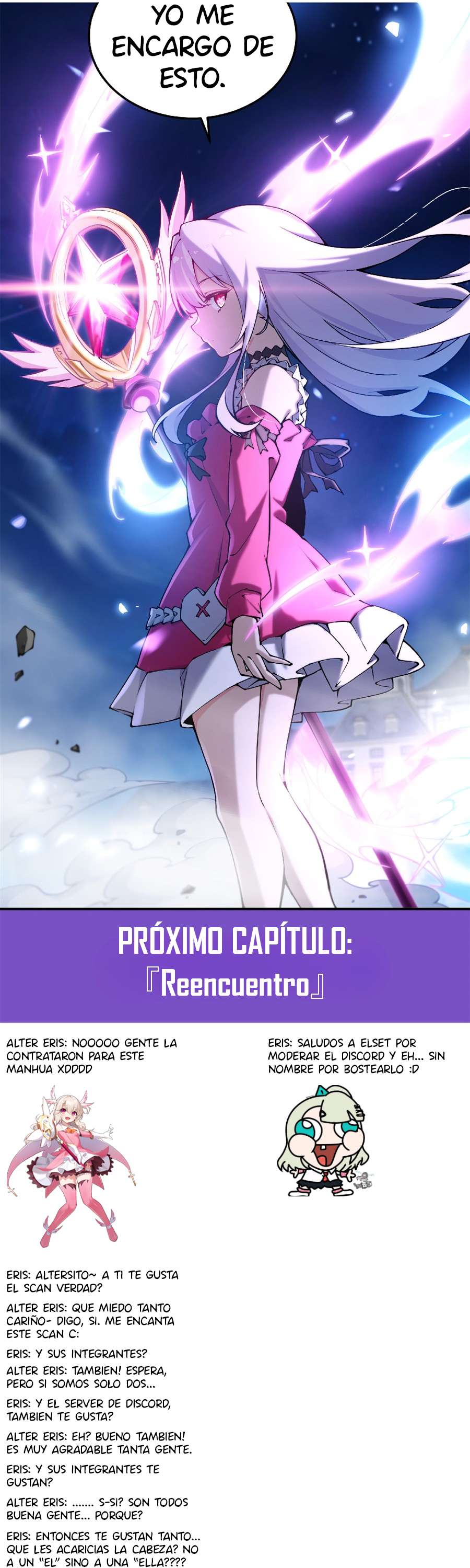 El villano rubio de la novela de la protagonista femenina quiere ser feliz Capitulo 69 página 29