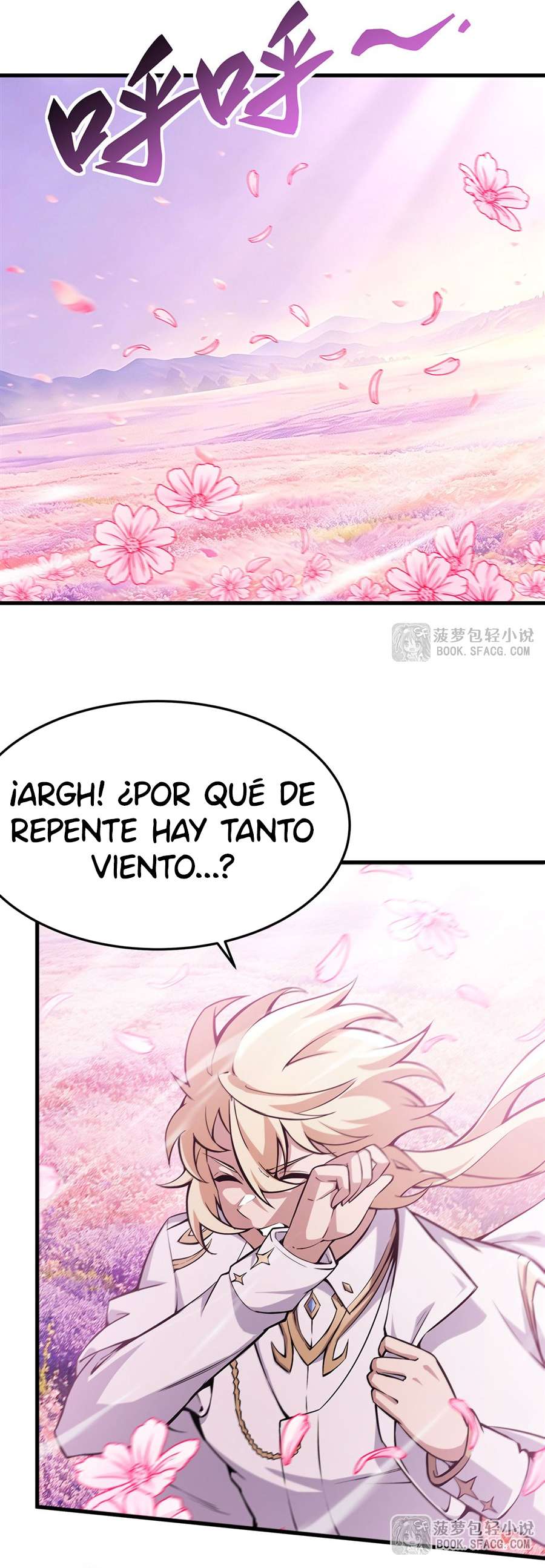 El villano rubio de la novela de la protagonista femenina quiere ser feliz Capitulo 69 página 6