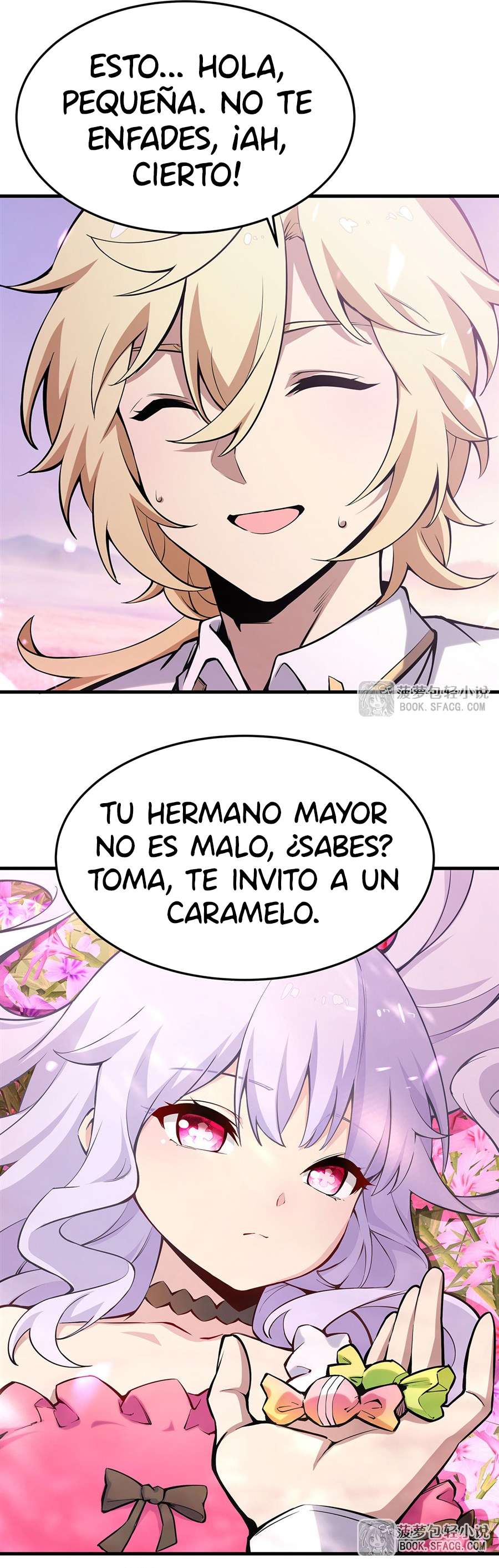 El villano rubio de la novela de la protagonista femenina quiere ser feliz Capitulo 69 página 8