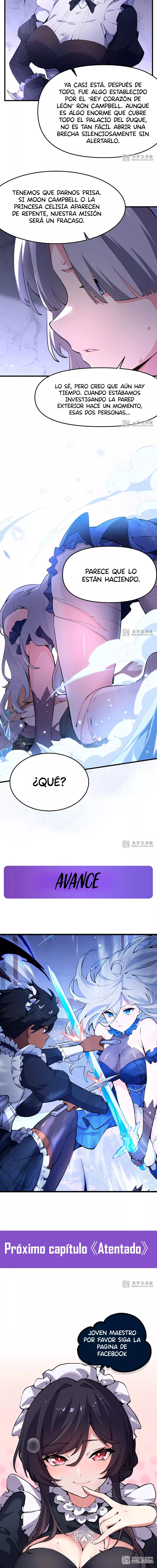 El villano rubio de la novela de la protagonista femenina quiere ser feliz Capitulo 7 página 7