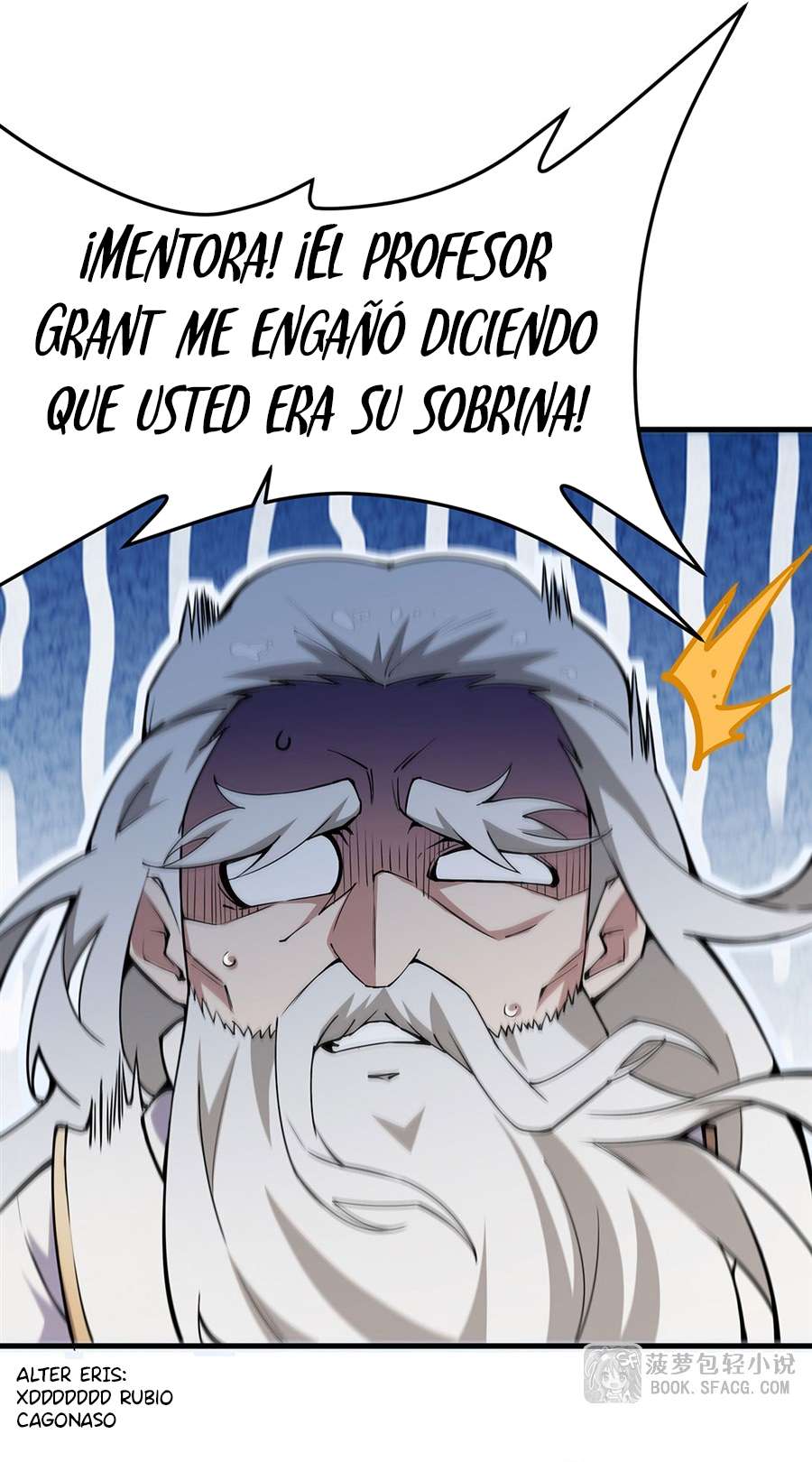 El villano rubio de la novela de la protagonista femenina quiere ser feliz Capitulo 70 página 11