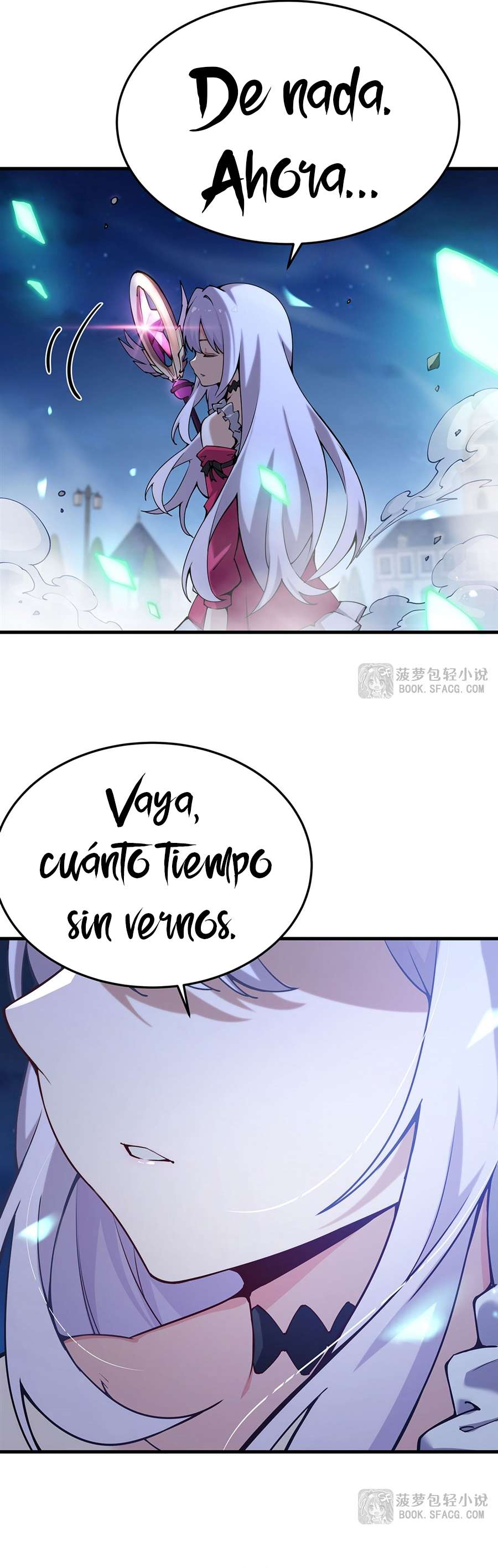 El villano rubio de la novela de la protagonista femenina quiere ser feliz Capitulo 70 página 23