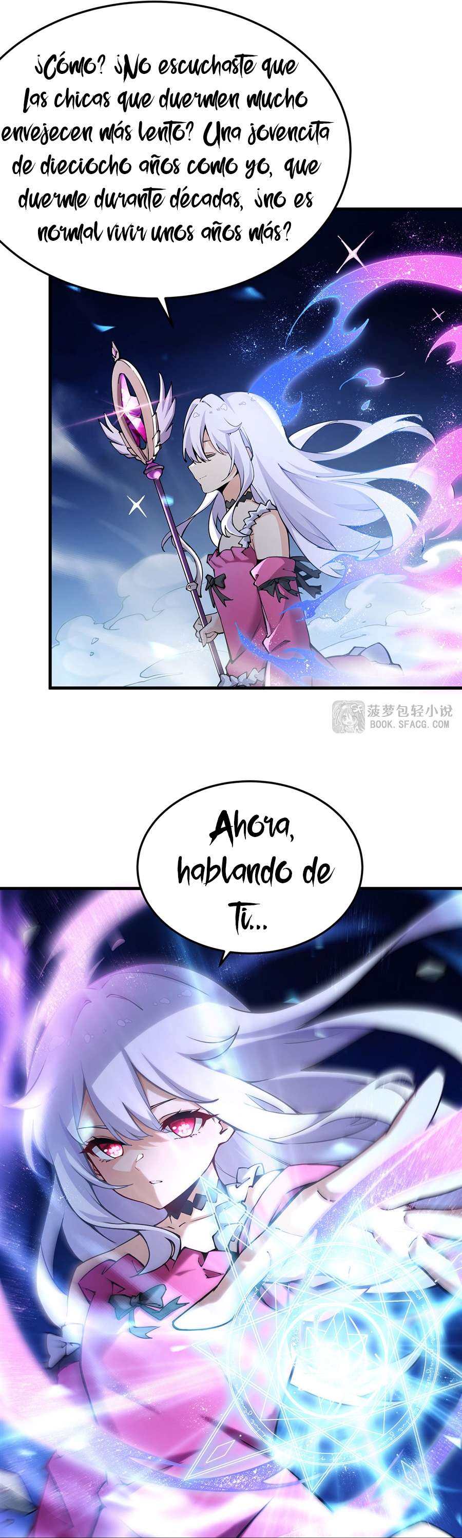 El villano rubio de la novela de la protagonista femenina quiere ser feliz Capitulo 70 página 27