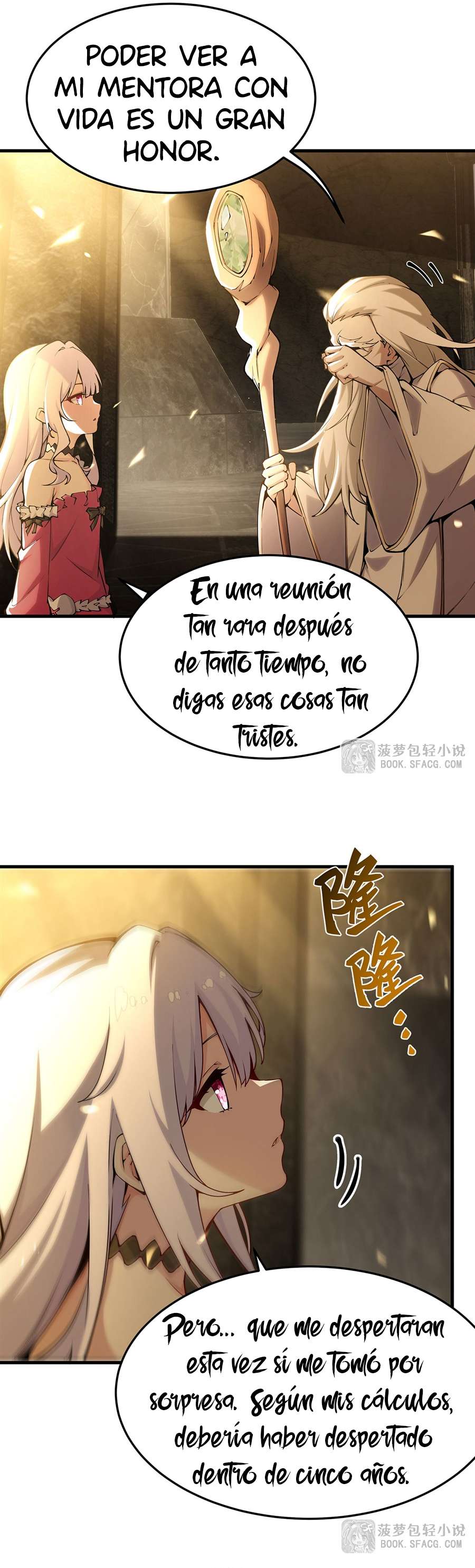 El villano rubio de la novela de la protagonista femenina quiere ser feliz Capitulo 70 página 6