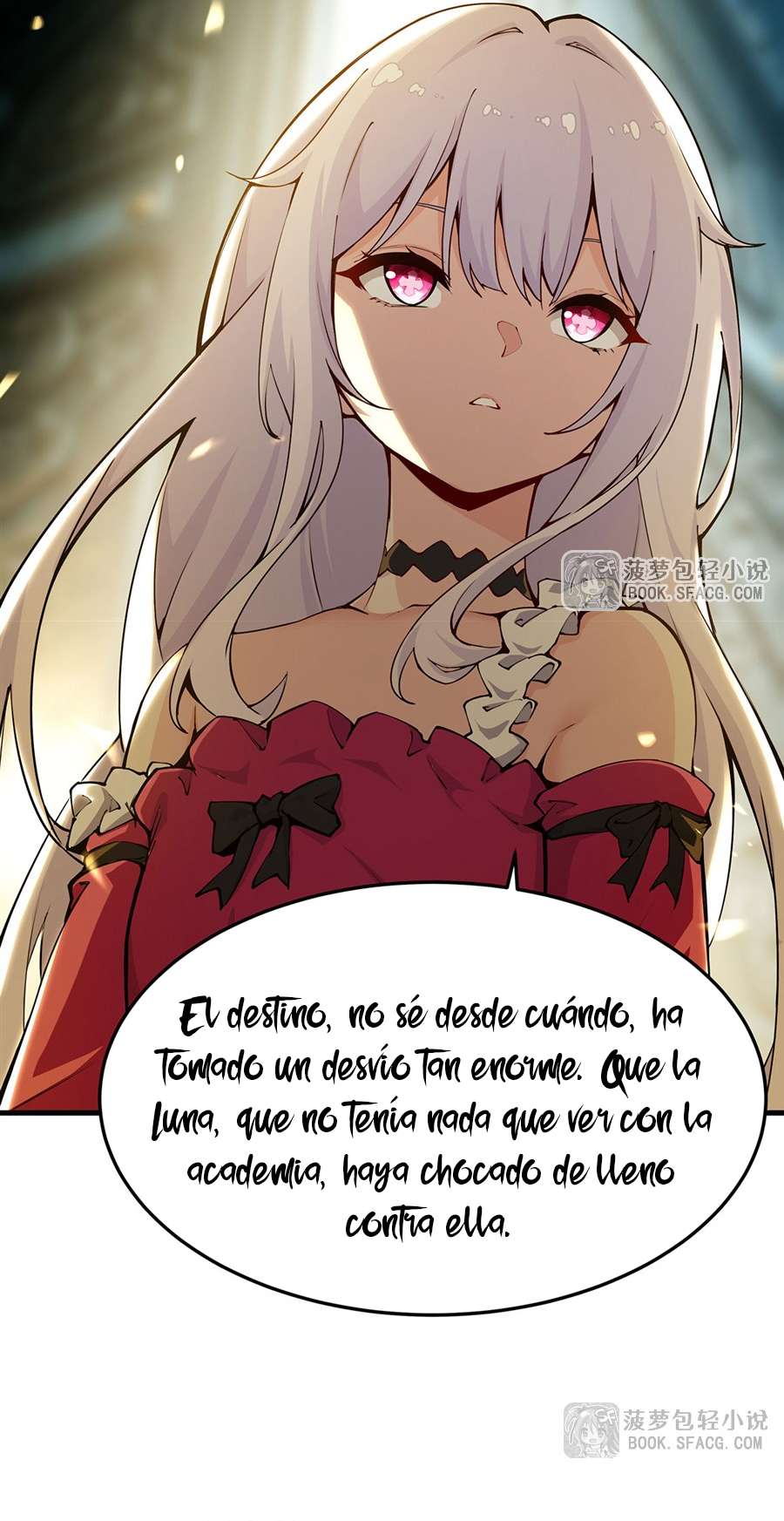 El villano rubio de la novela de la protagonista femenina quiere ser feliz Capitulo 70 página 8
