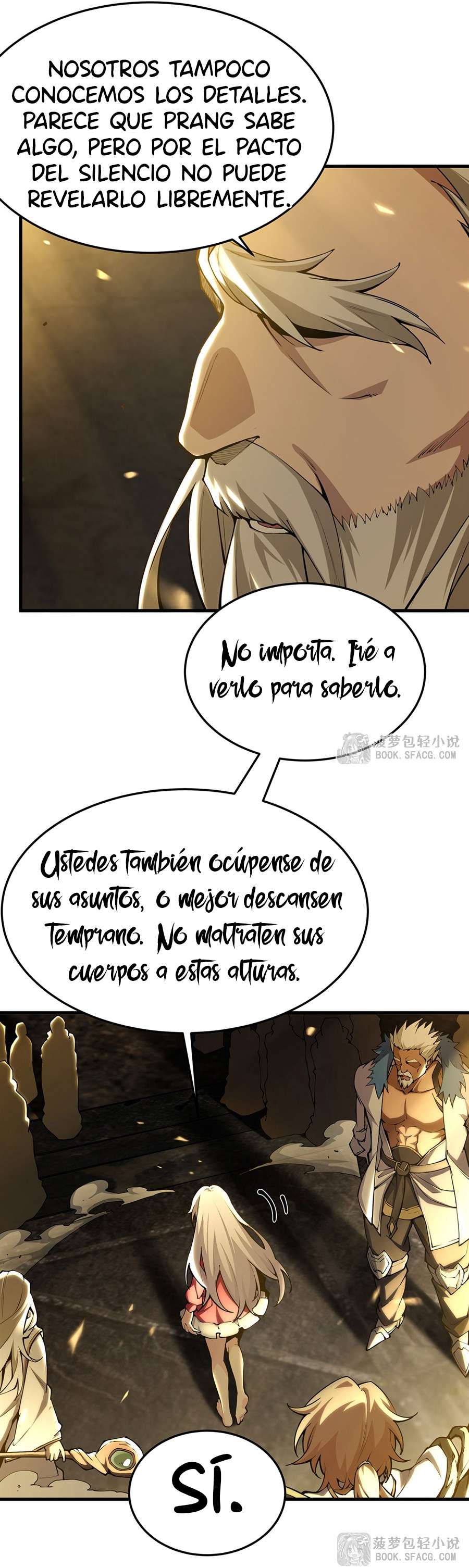 El villano rubio de la novela de la protagonista femenina quiere ser feliz Capitulo 70 página 9