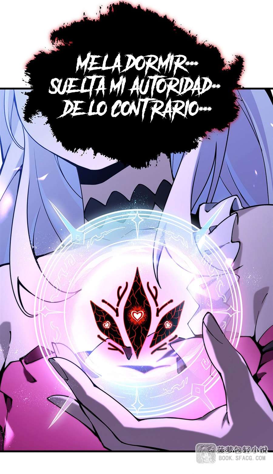 El villano rubio de la novela de la protagonista femenina quiere ser feliz Capitulo 71 página 2