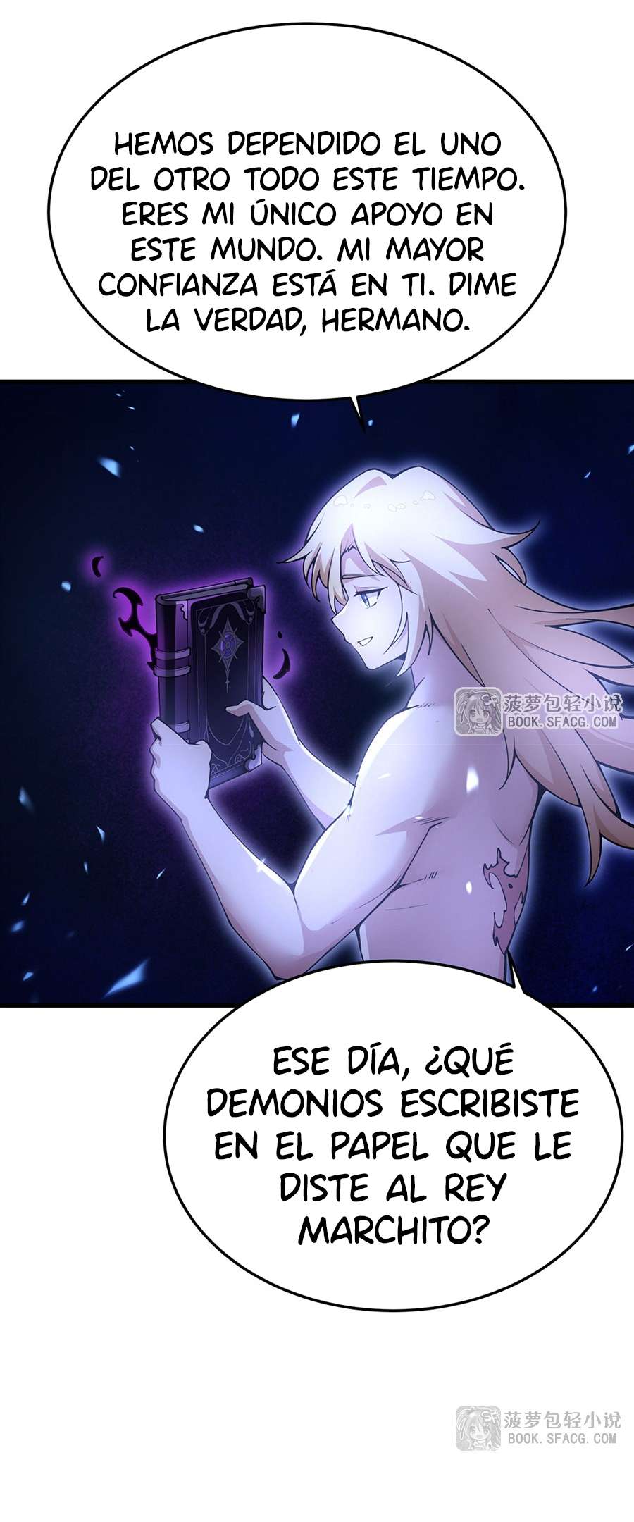 El villano rubio de la novela de la protagonista femenina quiere ser feliz Capitulo 71 página 29