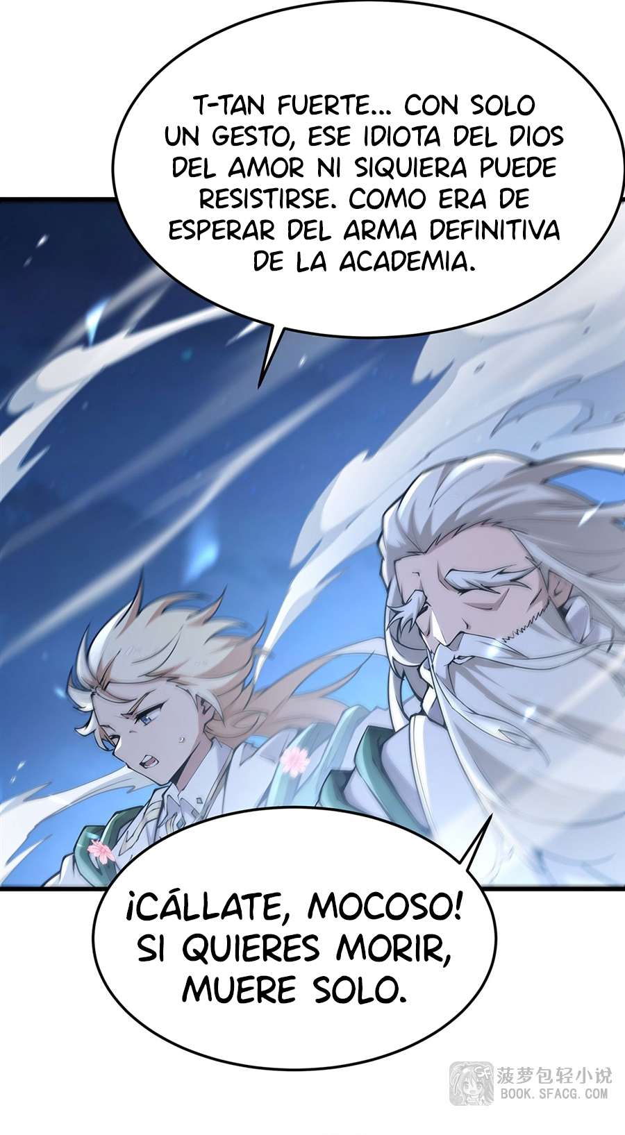 El villano rubio de la novela de la protagonista femenina quiere ser feliz Capitulo 71 página 6
