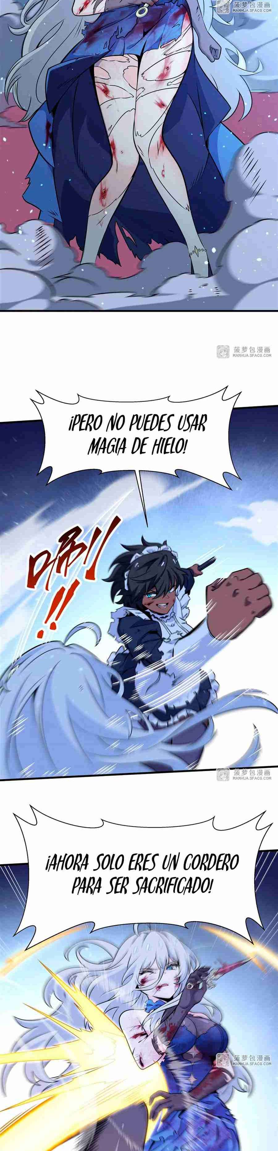 El villano rubio de la novela de la protagonista femenina quiere ser feliz Capitulo 9 página 20