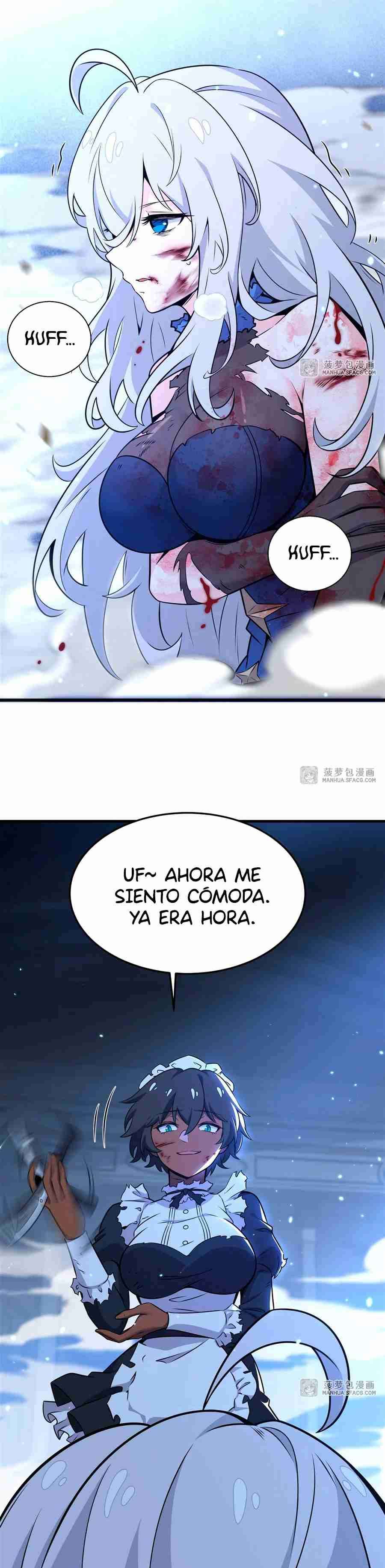 El villano rubio de la novela de la protagonista femenina quiere ser feliz Capitulo 9 página 22