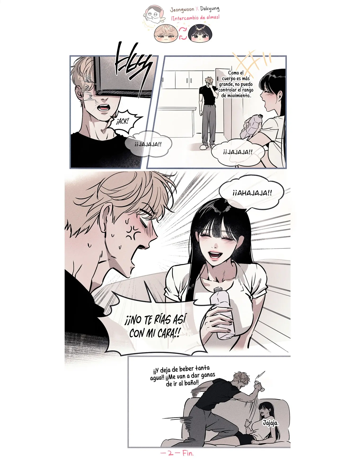 Undercover! Chaebol High School Capitulo 113.5 página 3