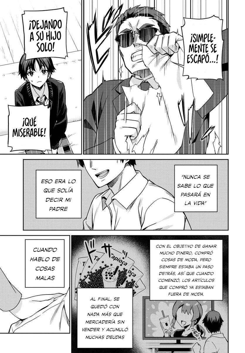 Voy a vivir contigo no porque mis padres me dejaron su deuda, sino porque me gustas Capitulo 1 página 4