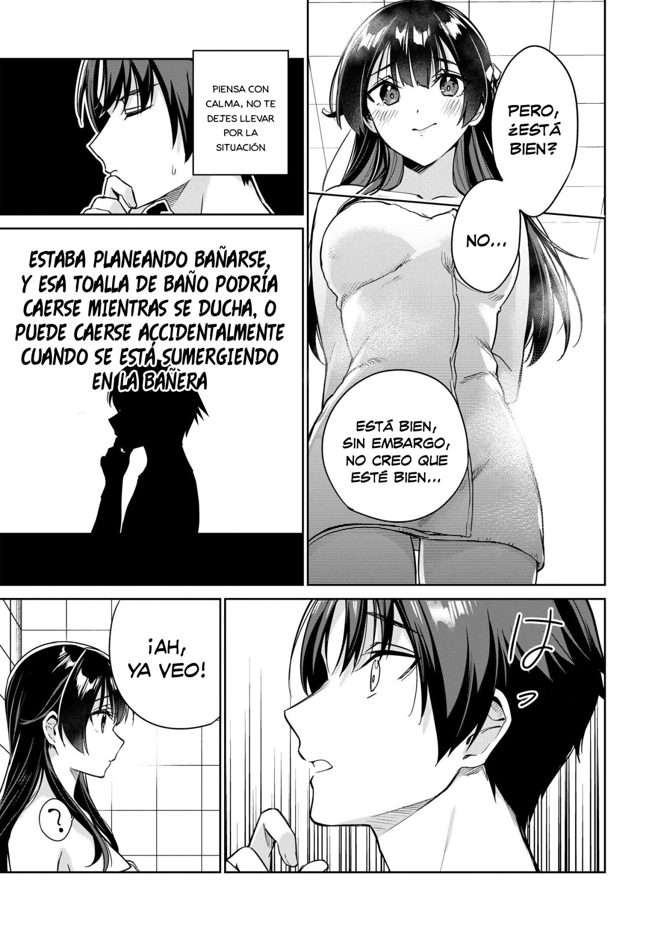Voy a vivir contigo no porque mis padres me dejaron su deuda, sino porque me gustas Capitulo 10 página 9