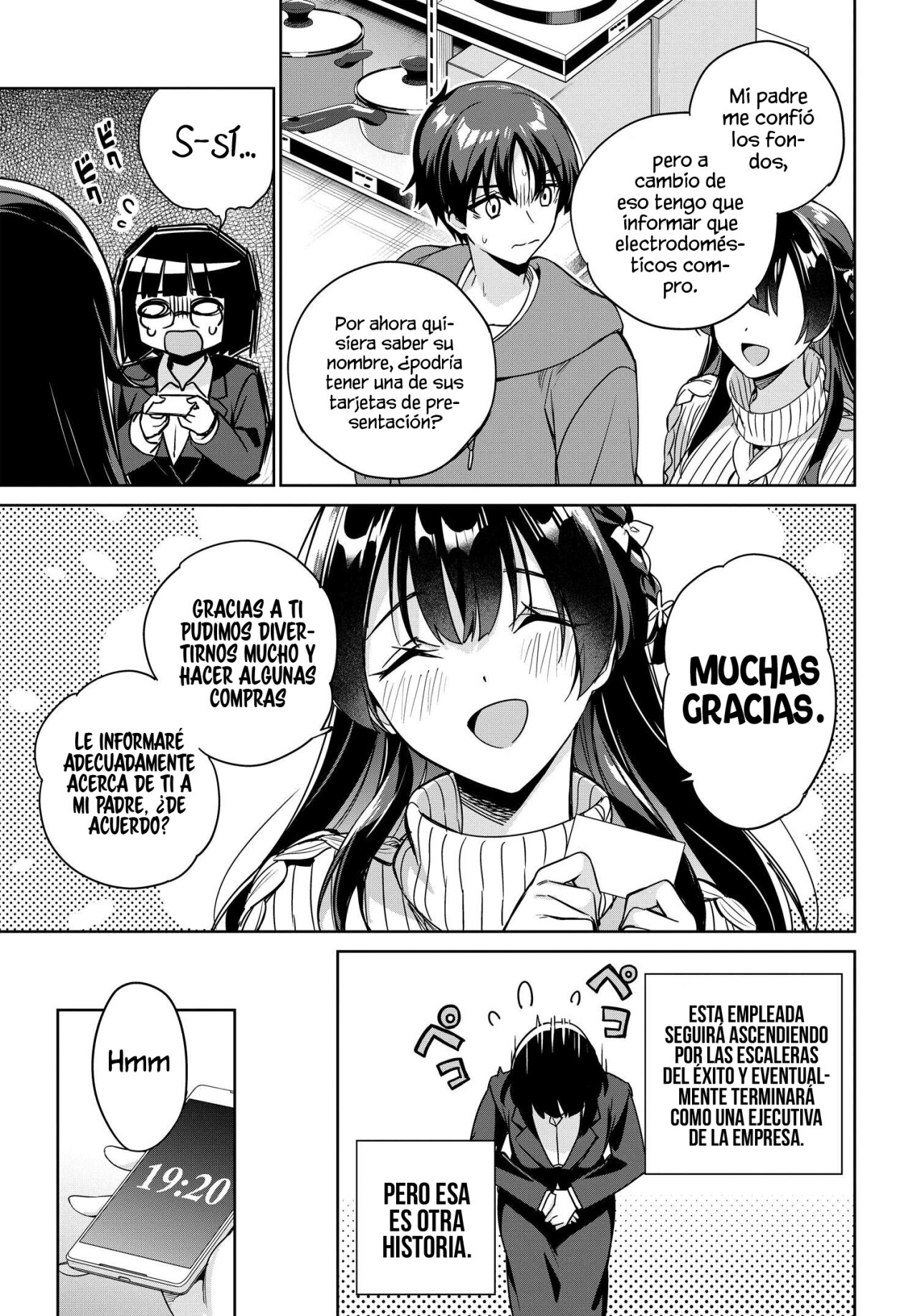 Voy a vivir contigo no porque mis padres me dejaron su deuda, sino porque me gustas Capitulo 11 página 12