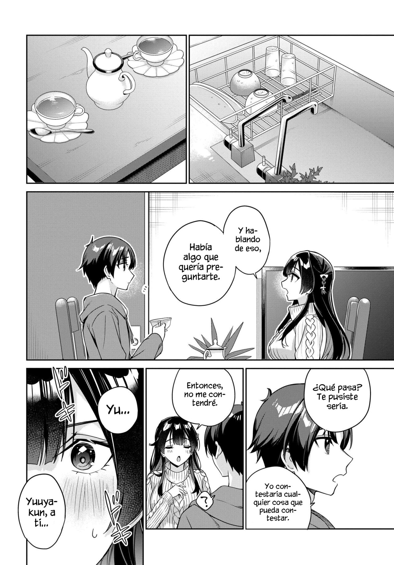 Voy a vivir contigo no porque mis padres me dejaron su deuda, sino porque me gustas Capitulo 11 página 17