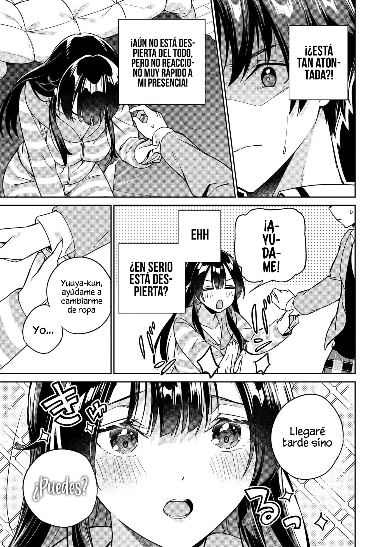 Voy a vivir contigo no porque mis padres me dejaron su deuda, sino porque me gustas Capitulo 12 página 12