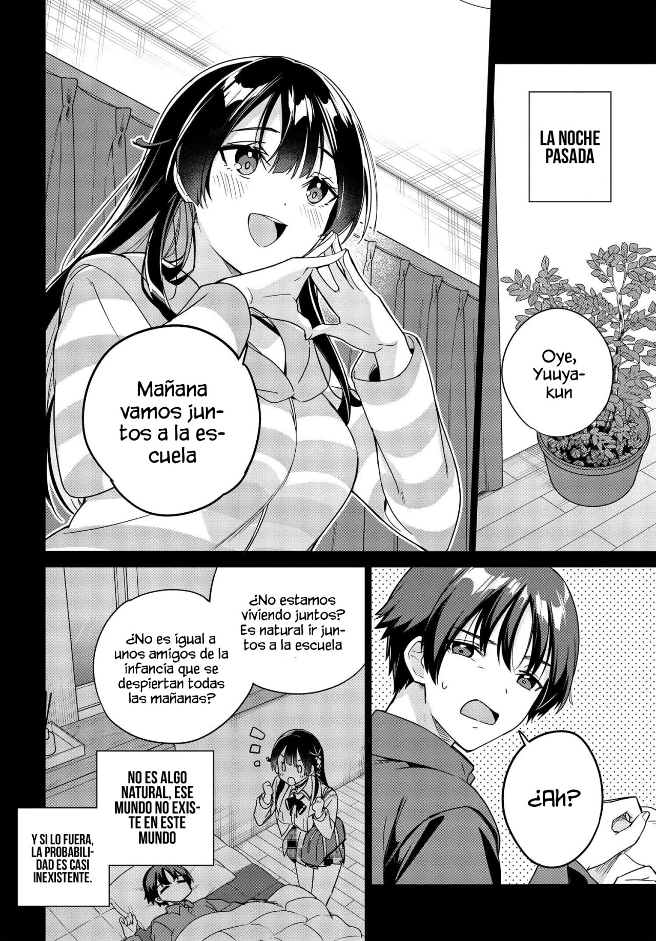 Voy a vivir contigo no porque mis padres me dejaron su deuda, sino porque me gustas Capitulo 12 página 5