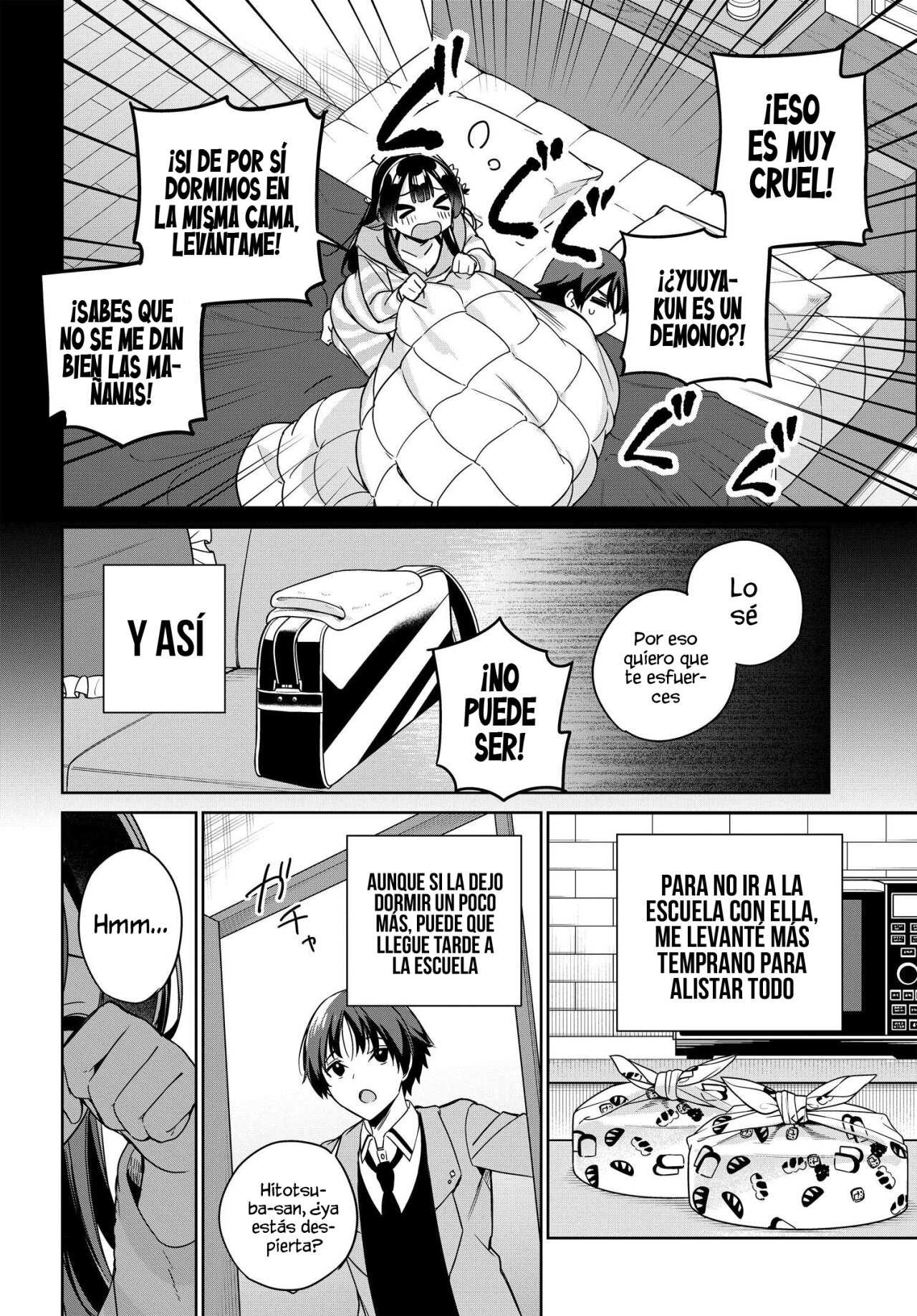 Voy a vivir contigo no porque mis padres me dejaron su deuda, sino porque me gustas Capitulo 12 página 9