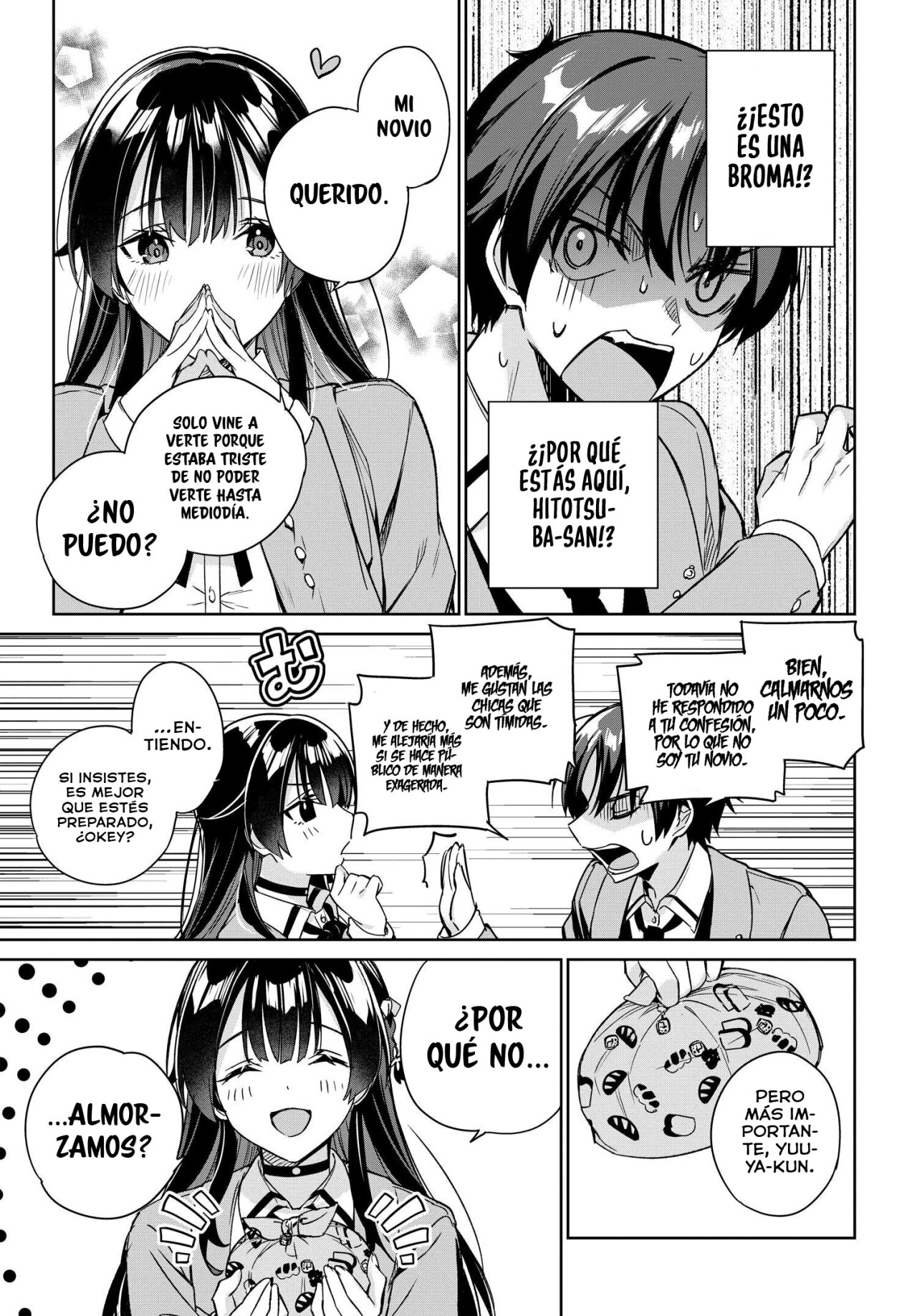 Voy a vivir contigo no porque mis padres me dejaron su deuda, sino porque me gustas Capitulo 13 página 10