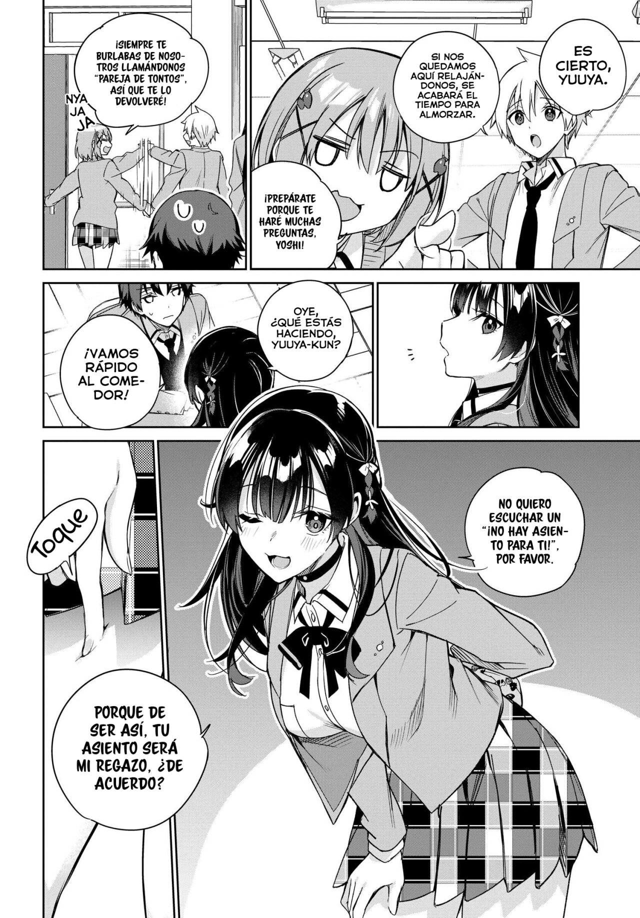 Voy a vivir contigo no porque mis padres me dejaron su deuda, sino porque me gustas Capitulo 13 página 11