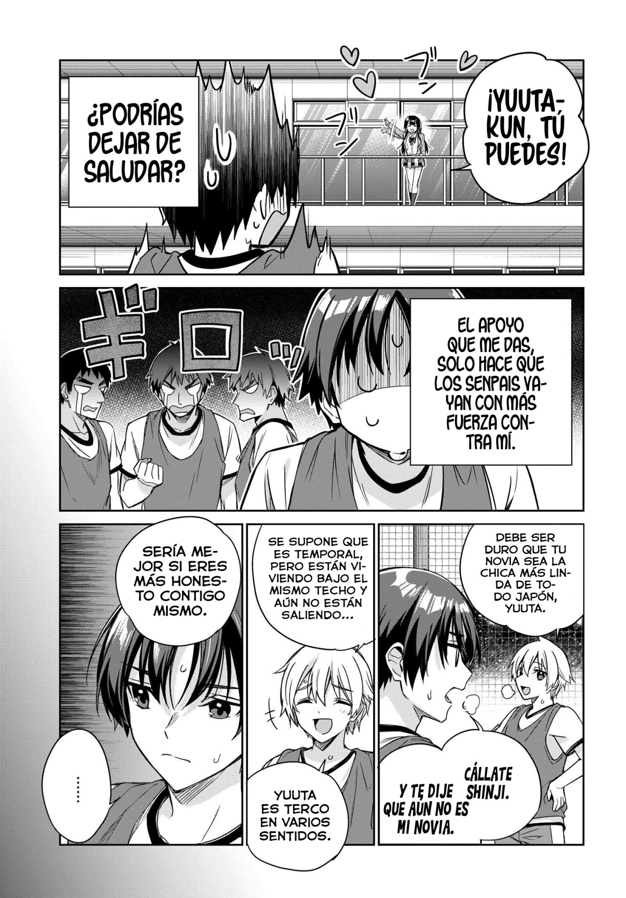 Voy a vivir contigo no porque mis padres me dejaron su deuda, sino porque me gustas Capitulo 13 página 28