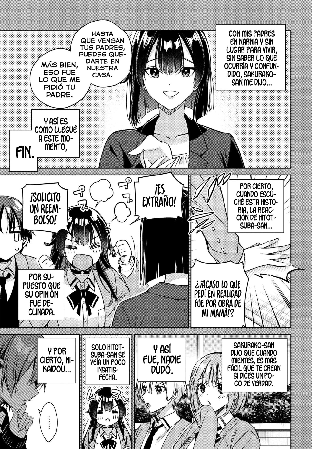 Voy a vivir contigo no porque mis padres me dejaron su deuda, sino porque me gustas Capitulo 13 página 30