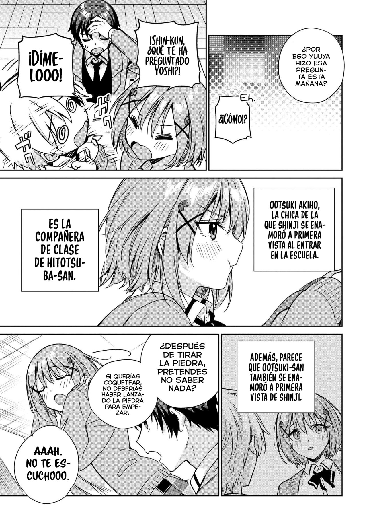 Voy a vivir contigo no porque mis padres me dejaron su deuda, sino porque me gustas Capitulo 13 página 6