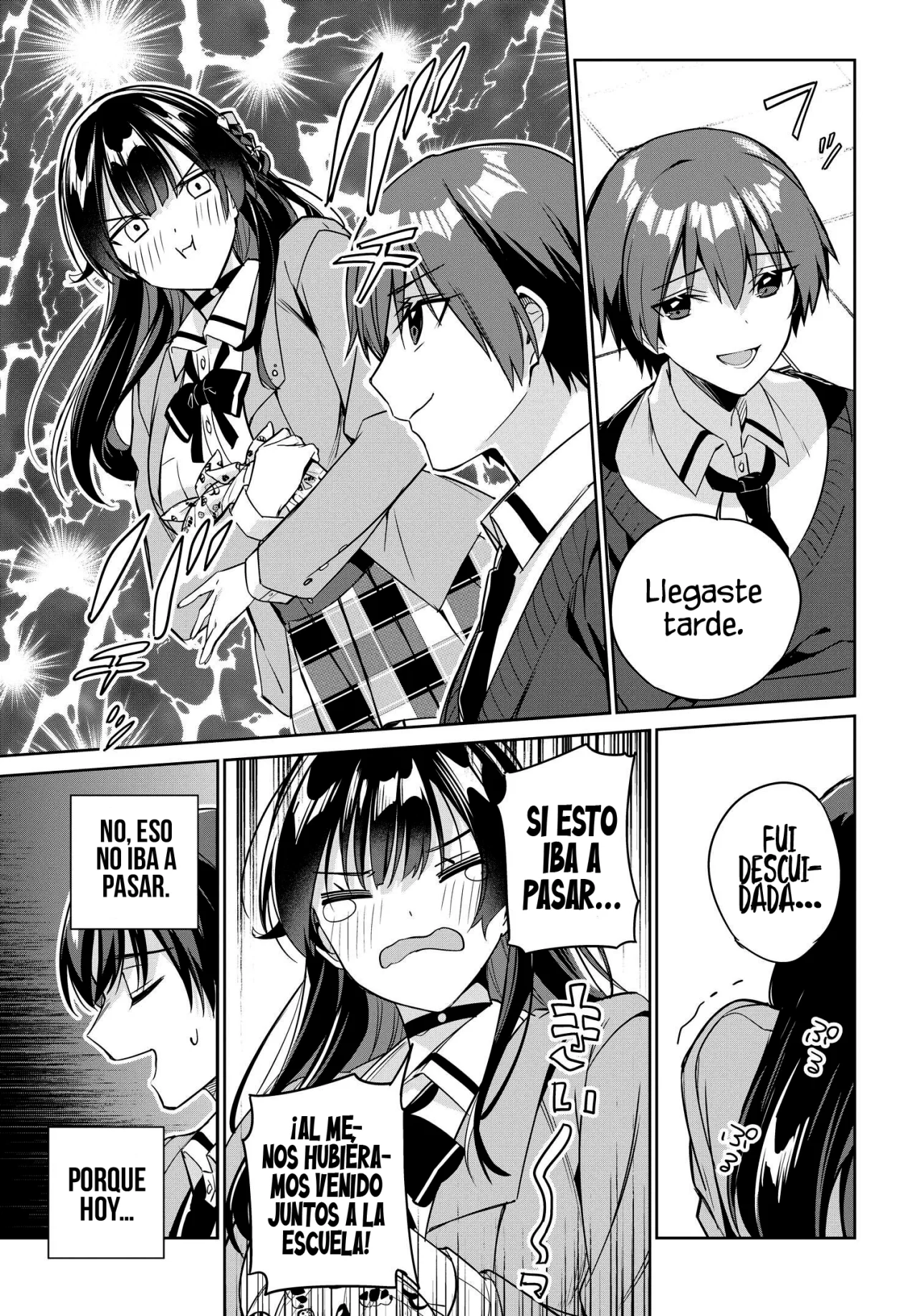 Voy a vivir contigo no porque mis padres me dejaron su deuda, sino porque me gustas Capitulo 14 página 12