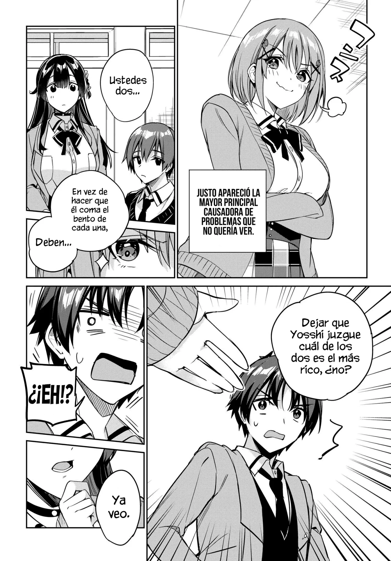 Voy a vivir contigo no porque mis padres me dejaron su deuda, sino porque me gustas Capitulo 14 página 15